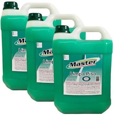 Imagem de Limpa Porcelanto 15L Master (3X5l) Para Porcelanato Cerâmica e Madeira