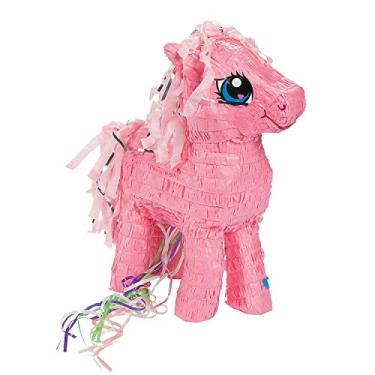 Imagem de My Little Pony Pinkie Pie Pull String Pinata - 16" x 9.5", 1 Pc