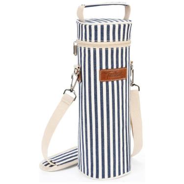 Imagem de Bolsa Térmica para Vinho Tirrinia - Transporte Seguro e Estiloso para Amantes de Vinho - Presente Perfeito para Degustações, Viagens e