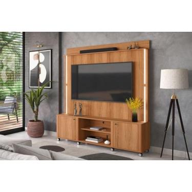 Imagem de Estante Com Rodízios Home Para Sala Tv até 65 polegadas Florença Lukal