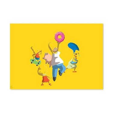 Imagem de Placa Decorativa Os Simpsons Art 2 30x42cm