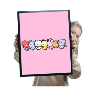 Imagem de BTS BT21 HD Qualidade Pôster De Arte De Parede Boa Impressão Decoração