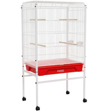 Imagem de Viveiro Grande Canário Periquito E Agaporni Vermelho - Gaiolas Quatigu