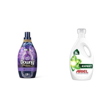 Imagem de COMBO Amaciante Downy Perfume Collection Místico - 1.35L + Sabão Líquido Ariel Expert 3L