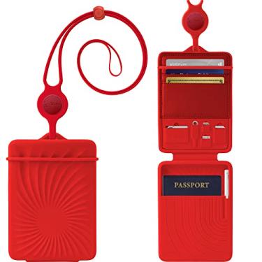 Imagem de Bone Passport Case Series, Passaporte de cordão (vermelho)