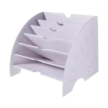 Imagem de predolo Organizador de Arquivos de Mesa em Formato de Leque, Organização de Documentos Resistente para Arquivar Contas, Cartas E Separador de Papel para Mater