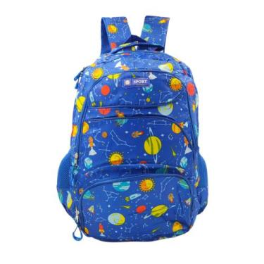 Imagem de Mochila Feminina Masculina Infantil Escolar Passeio Reforçada Sports W