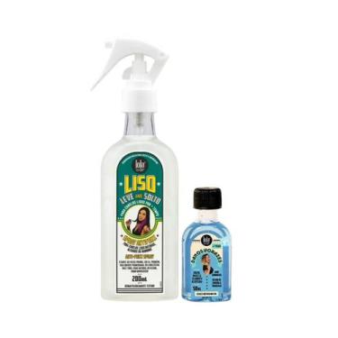 Imagem de Kit Lola Liso Leve e Solto Spray 200ml + Danos Vorazes Óleo Reparador 