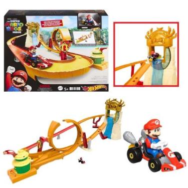 Imagem de Pista Hot Wheels Mario Kart Kong Island - Mattel