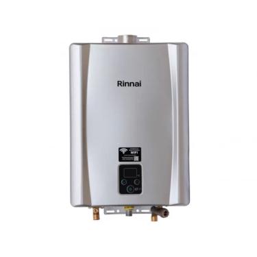 Imagem de Aquecedor de Água a Gás Rinnai E21 GLP 21 Litros Prata Bivolt