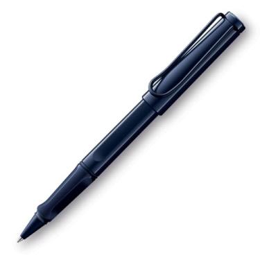 Imagem de LAMY Safari dark dusk- Caneta Rollerball com grip ergônomico - para escrita longa e agrádavel - Feita de Plástico ABS robusto- Incluindo recarga LAMY M 63 azul