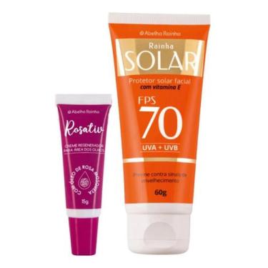 Imagem de Creme Regenerador para Área dos Olhos Rosativ + Protetor Solar Facial 