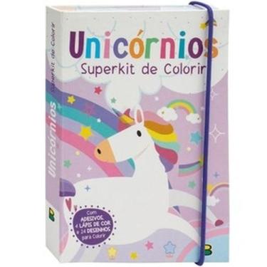 Imagem de Superkit de Colorir: Unicórnios - Brasileitura