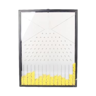 Imagem de Almencla Dalton Board Galton Board Experimento científico Demonstração de lei estatística para laboratório