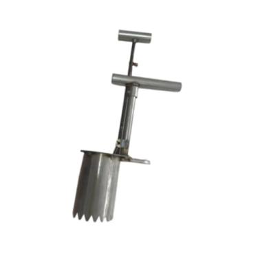 Imagem de Baoblaze Ferramenta de plantio de bulbos Ferramenta de jardinagem Transplante com cabo longo para cavar buracos Transplantador de bulbos para jardinagem de