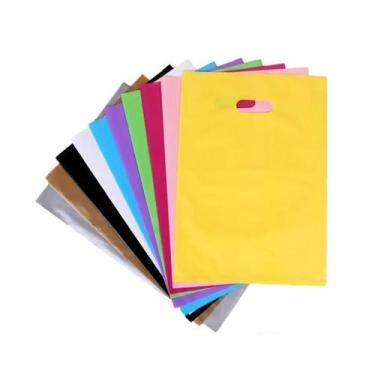 Imagem de Sacolas Plásticas Boca de Palhaço / Alça Vazada 40x60 1Kg - SF PLÁSTIC