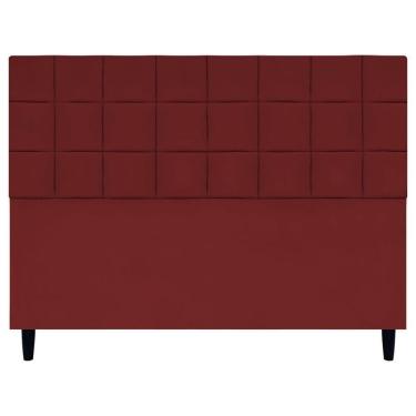 Imagem de Cabeceira Estofada Para Cama Box Queen 160 Cm Florem Suede