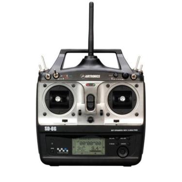 Imagem de Rádio Controle Aeromodelismo Airtronics 6CH SD-6G 2.4G 90406