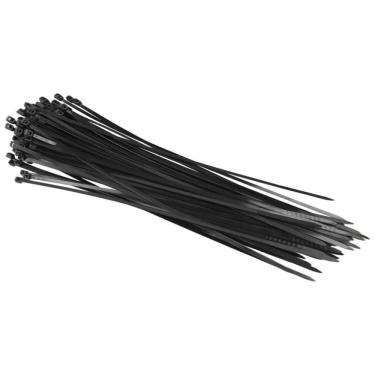 Imagem de Kit 100 Abraçadeiras De Nylon Enforca Gato 5X450 Mm 45 Cm