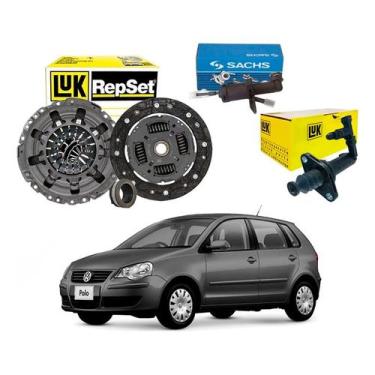 Imagem de Kit Embreagem Cilindro Pedal Polo 1.6 2007 A 2011 - LuK