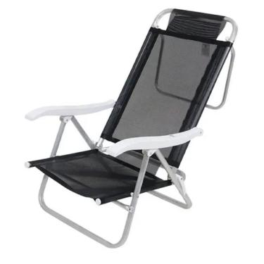 Imagem de Cadeira De Praia Belfix 63007 Reclinável Sunny 6 Posições