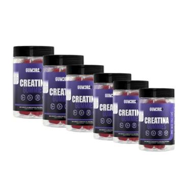 Imagem de Kit 6 Creatina Gummy Gumora 30 unidades-Unissex
