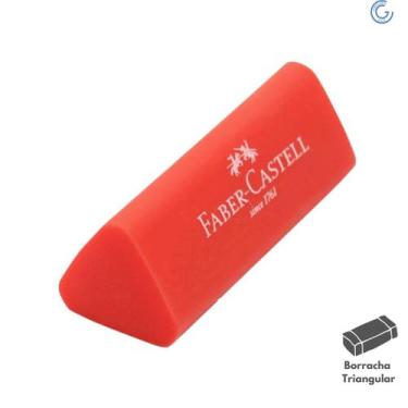 Imagem de Borracha Triangular Vermelha - Faber Castell