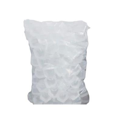 Imagem de Saco Sacola Plástica Transparente Para Gelo Sem Alça 1Kg Transporte Us