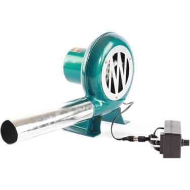Imagem de Ventilador De Forno 60w 80w 100w Bbq Forge Ventilador Ventilador De Fogão A Lenha Ventilador Com Duto De Ar E Regulador De Velocidade Para Churrascos Ao Ar Livre Fogo, One Color, 205 * 165 * 230mm