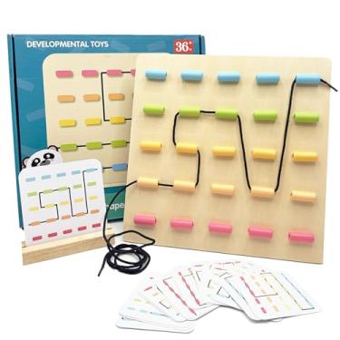 Imagem de Mibcocny Atividades de madeira para demência Alzhiemers para idosos, jogos de memória para idosos com demência, produtos de Alzheimer para adultos idosos, kits de atividades para pacientes com