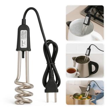 Imagem de Ebulidor Elétrico para Ferver Água Mergulhão Rabo Quente 500W 220V Desligamento Automático Ferve Rápido