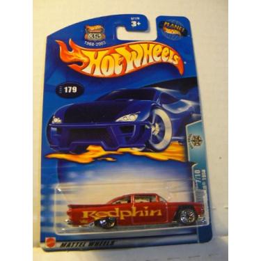 Imagem de Hot Wheels Roll Patrol 7/10 Chevy Bel Air 1959 2003 #179 Candy Apple Red
