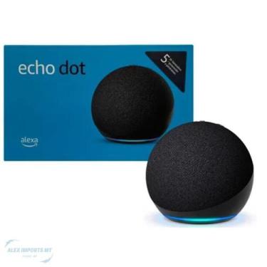 Imagem de Caixa De Som Eco Dot 5 Gerasao Que Controla Ventilador - A.R Variedade