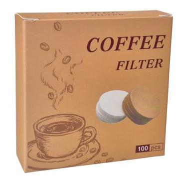 Imagem de Mega-XT, Filtros de Papel 64 mm para Cafeteira Aeropress, YuroPress e Similares (100 Filtros)