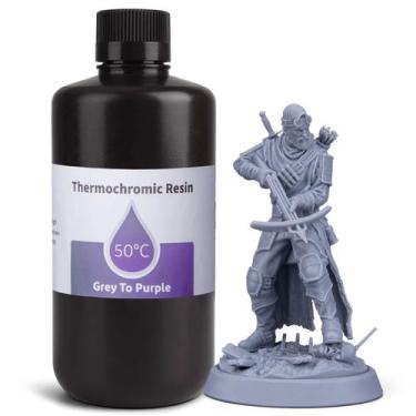 Imagem de Resina de impressora 3D ELEGOO com cura UV termocrômica de 1 kg