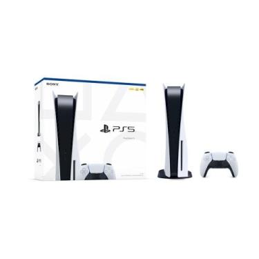 Imagem de Console ps5 Playstation 5 VERSAO COM DISCO modelo cpf-1009A - SONY
