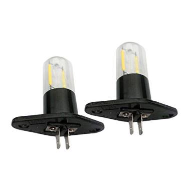 Imagem de Lâmpadas de filamento LED 1,5 w Z187 Lâmpada de forno de micro-ondas Terminais Retos T170 20 w Equivalentes lâmpadas incandescentes para Lg Sharp Midea