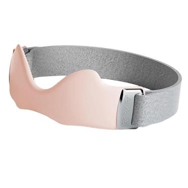 Imagem de Zialofi Joelheira de silicone para patela, faixa esportiva para joelhos, respirável, suporte para joelho, para caminhadas, agachamentos, saltadores, idosos, Rosa