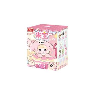 Imagem de Shopular Nommi v4 série mibao caixa surpresa de pelúcia Kawaii Nommi Mi Bao chaveiro pingente mini figura modelo bonito presente de aniversário de Natal (1 caixa aleatória)