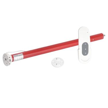 Imagem de Zigbee Roller Blinds Motor – Motor Tubular Inteligente para Tubos de 38 mm – Recarregável de 5 V, Funciona com Tuya Zigbee Gateway – Controle de voz e aplicativo (Alexa/Google Home) Motor controlado