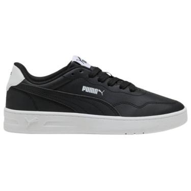Imagem de Tênis Puma Court Lally Feminino Original, 39, Preto, Branco, Feminino