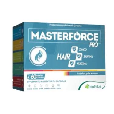 Imagem de Masterforce hair - 60 cápsulas - Biofhitus