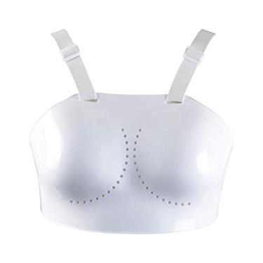 Imagem de Protetor de Peito Equipamento de Proteção para Esgrima Protetor de Peito para Artes Marciais de Vôlei, Mulher XS 83-85cm