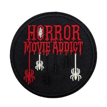 Imagem de Patch bordado com ferro de passar a ferro em filmes de terror de 7,5 cm