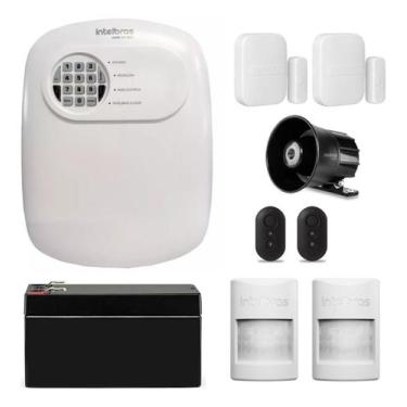 Imagem de Kit Alarme Intelbras ANM 24 NET com 4 Sensores Sem Fio e Sensor Pet