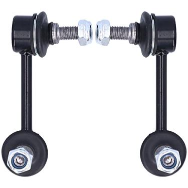 Imagem de Aramox K750156 2 peças de barra estabilizadora de ferro, barra estabilizadora traseira esquerda/direita, para CR-V 2007-2016, preto