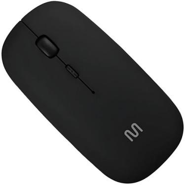 Imagem de Mouse Sem Fio Slim Multi Silencioso Usb Recarregável - Multilaser