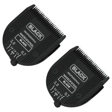 Imagem de colorski 2 peças de lâminas de substituição ajustáveis 5 em 1 compatíveis com Wahl 5 em 1 Clipper Bravura, Chromado, Creativa, Figura, Motion, Supergroom Dog Grooming Clippers (preto)