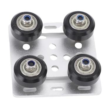 Imagem de Fafeicy Alumínio Alloy 3D Printer Gantry Plate Lightweight Extrusora Voltar Suporte Board Com Roda CNC Machine e Acessórios para Impressora 3D para 2020 Alumínio Cor Prata