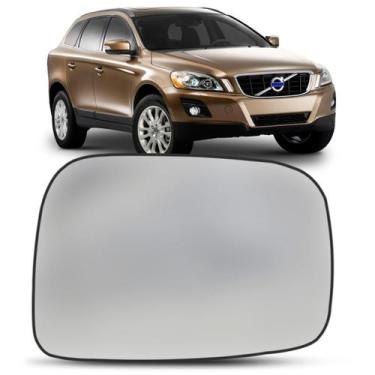 Imagem de Lente Retrovisor Volvo Xc60 2012 A 2016 com Base - SP ACESSÓRIOS, Dire